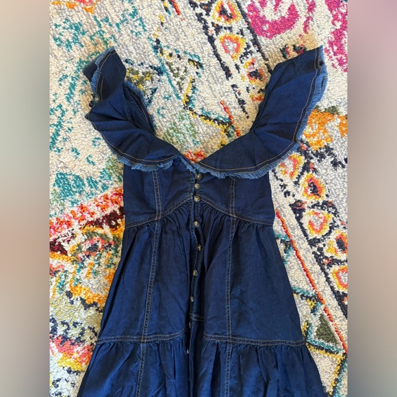 Pilcro Anthropologie Maxi Denim Dress - Picture 2 of 4